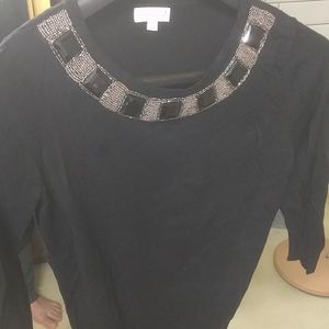 Black lightweight sweater